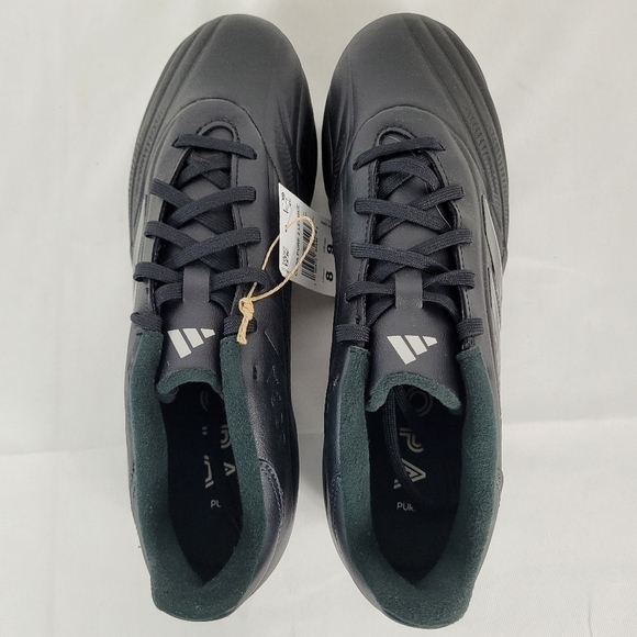 Unisex adidas Copa Pure II League Firm Ground Soccer Cleats Black/Grey M8/W9 NIB - Picture 5 of 11